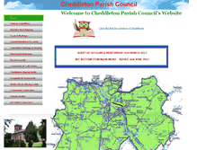 Tablet Screenshot of cheddleton-pc.org